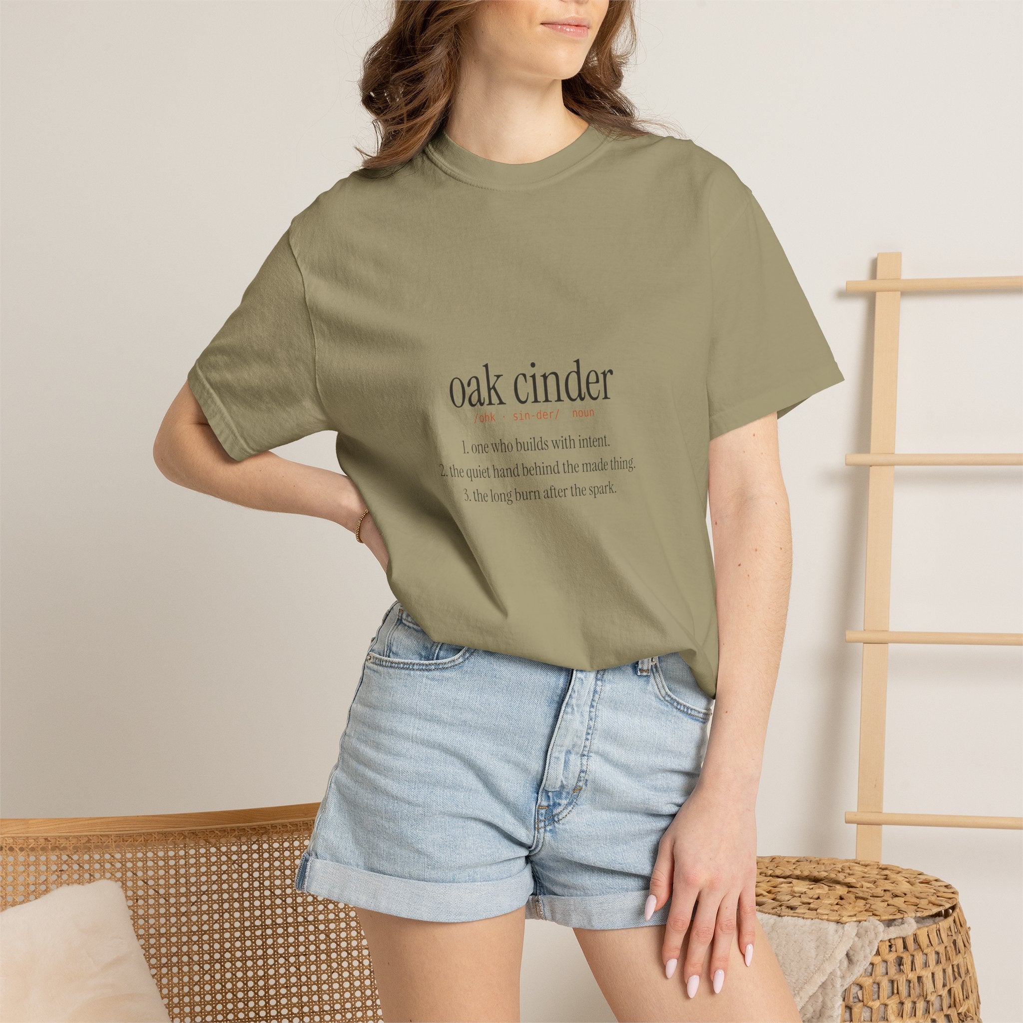 Definition Tee — Khaki