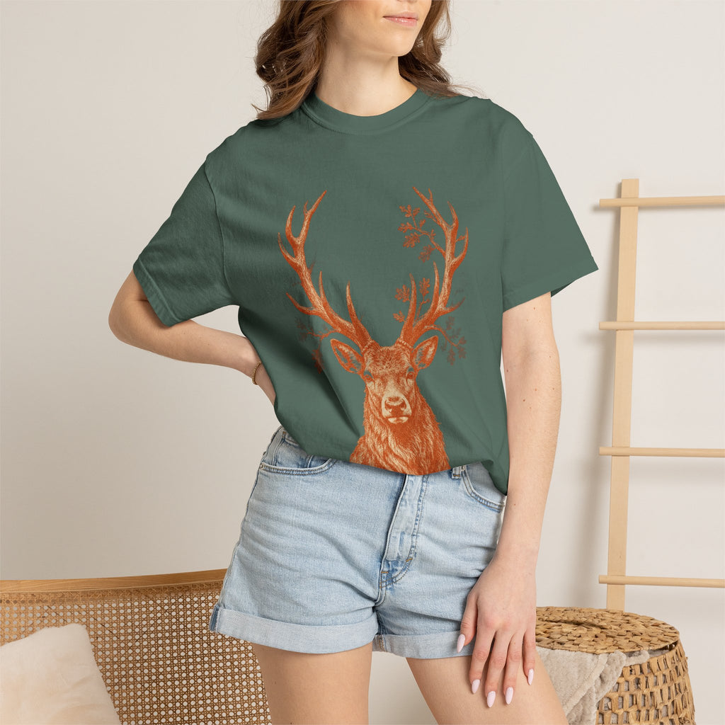 Oak King Tee — Forest