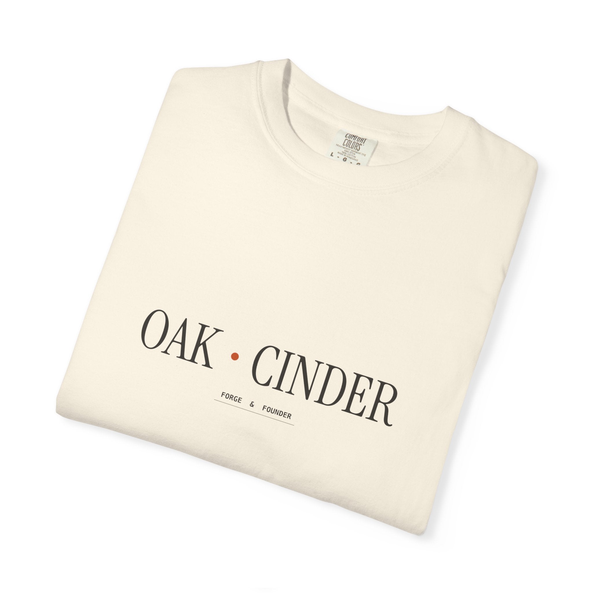 Oak Cinder Wordmark Tee